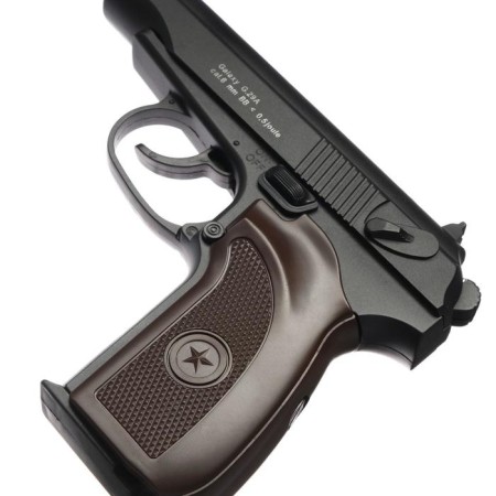 Strikeball pistol "Galaxy" Makarov, with a muffler, feces. 6 mm-2