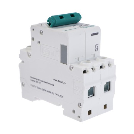 Automatic circuit breaker SE DEKRAFT VA-101, 2 poles, C, 32 A, 4.5 KA, 11069Dek-3