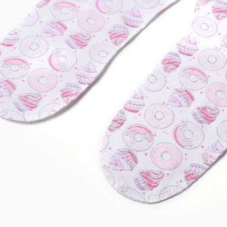 Kit for newborns, white color/bagels, height 62 cm-6