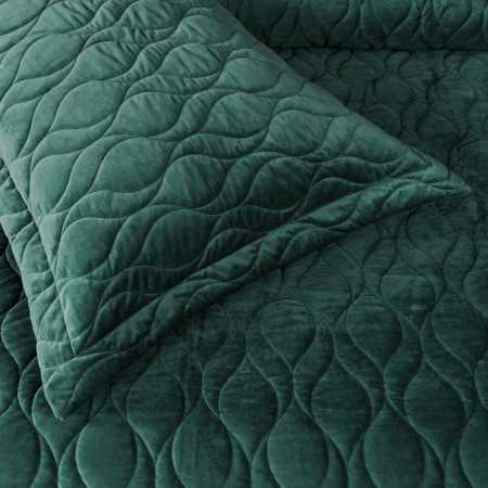 Sofi de Marko “Nobilis” bedspread, size 240x260 cm, malachite color-4
