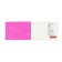 The weekly dated 2025, Escalada "Snake", 180 x 127 mm, soft cover, PVC, 64 sheets, pancake embossing, block 70, raspberry
