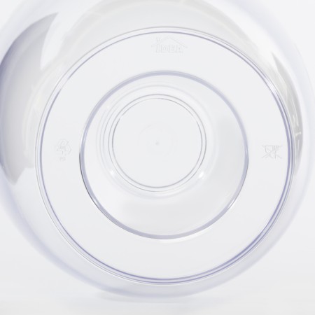 Kashpo for orchids, 2 l, the color is transparent-2