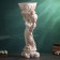 Figure pot "Angel with roses", aged, 1.8 l/ 24x24x70cm