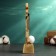 Stele "Hockey on the grass" 9x3x18cm