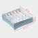 Organizer for storing linen “Laguna”, 24 cells, 30 × 30 × 10 cm, turquoise color
