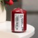 Candle - cylinder, 4 × 6 cm, 9 hours, burgundy