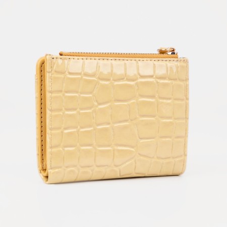 Wallet on the button, yellow color-1