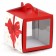 Confectionery box with a window, a chest, “bow”, 20 x 20 x 20 cm