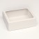 Box with a window, white, 27 x 21 x 9 cm