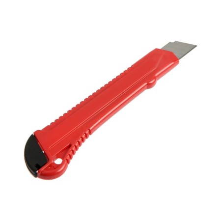 Universal scrap knife, plastic case, 18 mm-8