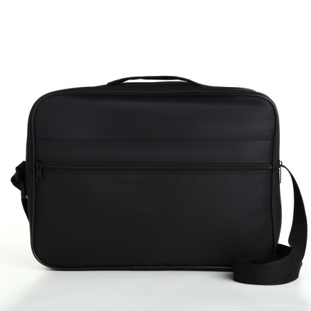 Male bag, black color-1