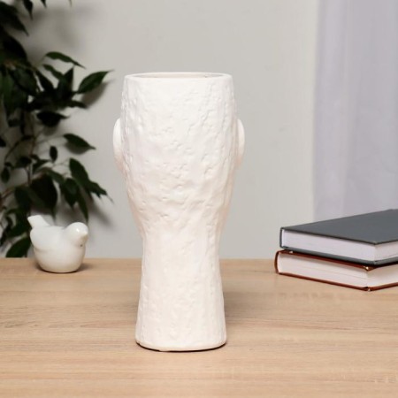 VAZ Coramics Table "Postering" D-7.5 cm 8x9x22 cm, white-1