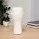 VAZ Coramics Table "Postering" D-7.5 cm 8x9x22 cm, white