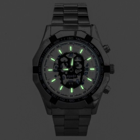 Men's wrist watches, d-4.5 cm, strap L-26 cm, 3 atm, luminous-1