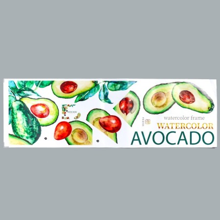 Sticking plastic interior color "avocado" 30x90 cm-1