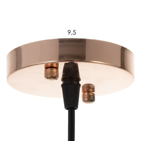 Lamp Bayerlux "Fish" E27 40W copper 20x20x16-116cm-6