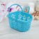 Storage basket with Polyanka handles, 20 × 13.5 × 10 cm, color mix