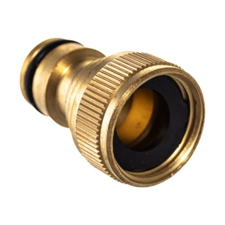 Fitting, internal thread 1/2 ", fast -fast connection, brass, grinda-2