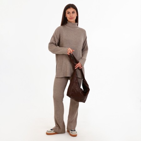 Bag-bag, lightning department, brown color-6