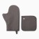 Set of kitchen. Freedom Grey mittens 20x28cm, severity 17x17cm, 56%flax, 44%HL