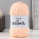 Yarn "Velour" 100% micropoliester 170m/100g (863 peach)