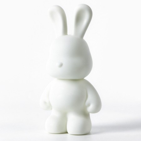 Toy pompons "Bunny", blue-3
