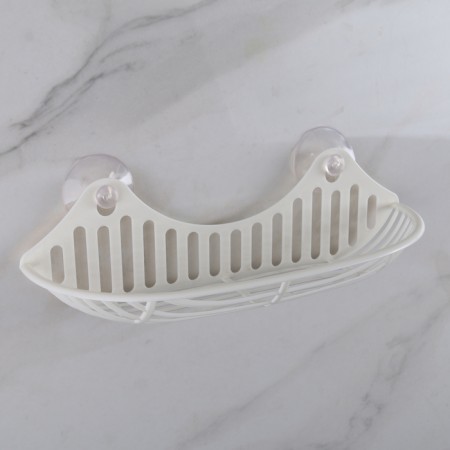 Soap dish on suction cups, 30 × 12 × 9 cm, color mix-4