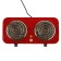 Electric tile Energy EN-904R, 2000 W, 2 burners, red