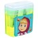 Plastic grinding with a container, double, mix, Masha and bear