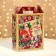 Gift box New Year's capital 17 x 7 x 25.5 cm