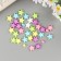 Beads for creativity "Mix No. 3", 10-13 mm, 30 grams, 6 colors, pastel