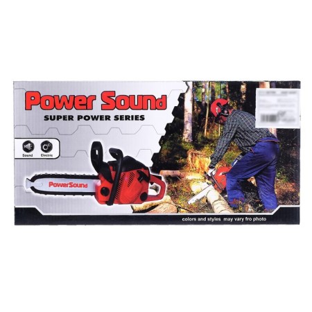 Tool "chainsaw", sound effects, works from batteries-6