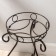 Flowers stand "Lotus Small", D = 25 cm, Copper Antik color