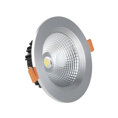 Venus lamp, 7W LED silver 10.6x10.6x4 cm