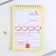 Notepad notebook with tasks on the crest “A graduate, success in study” A5 format, 24 sheets
