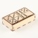 Domino wooden "points" 28 chips 50x25 mm