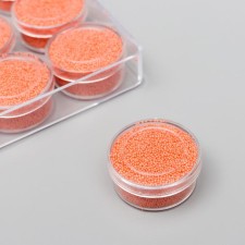 Microb and a neon -peach glass set set 10 grams