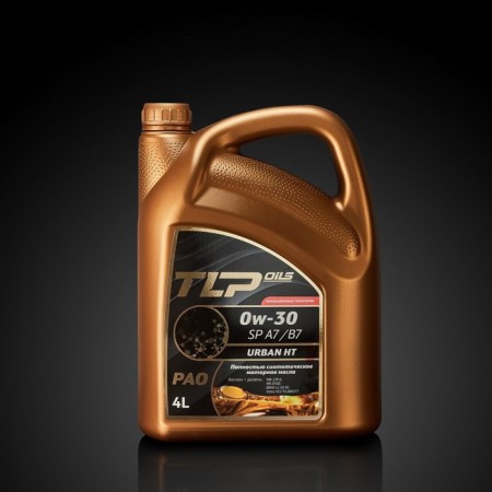 Motor oil TLP Urban HT PAO 0W-30 SP A7/B7, synthetic, 4 liters