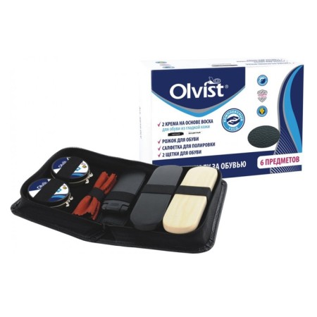 Olvist shoes for leather shoes, 6 items