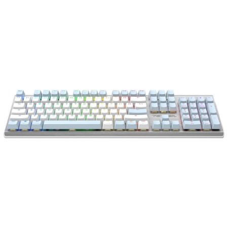 Keyboard A4Tech FSTYLER FS100 Neon Mechanical Blue/White USB For Gamer Led (FS100)-7