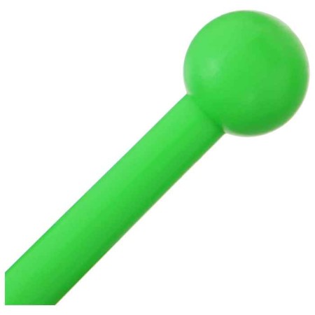 Bulas for rhythmic gymnastics inserted Grace Dance, 35 cm, green color-6