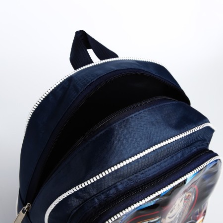 Baby backpack on lightning, blue color-7