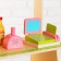 Game set "Play the store", wooden products in the set