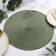 Serving shade "Classic", color green, d 38cm