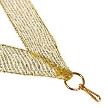 Medal tape, golden-3