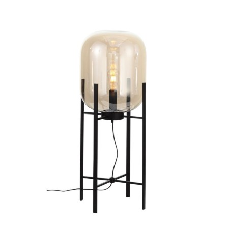 The floor lamp ST LUCE. SL1050.515.01. Burasca. 1x40 W, E27, 38x38x92 cm, black color