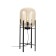 The floor lamp ST LUCE. SL1050.515.01. Burasca. 1x40 W, E27, 38x38x92 cm, black color