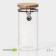 Glass Bank for bulk products with Bella Tenero Buglor Castle, 1.3 l, 10 × 22 cm
