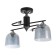 Hayam chandelier 2HE27 40W Black 55x30x25 cm Bayerlux