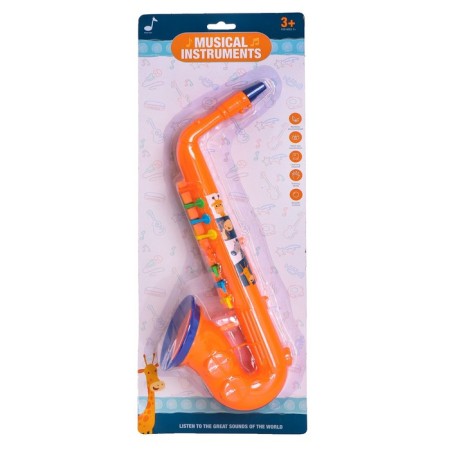 Toy musical saxophone "Beasts", Mix colors-3